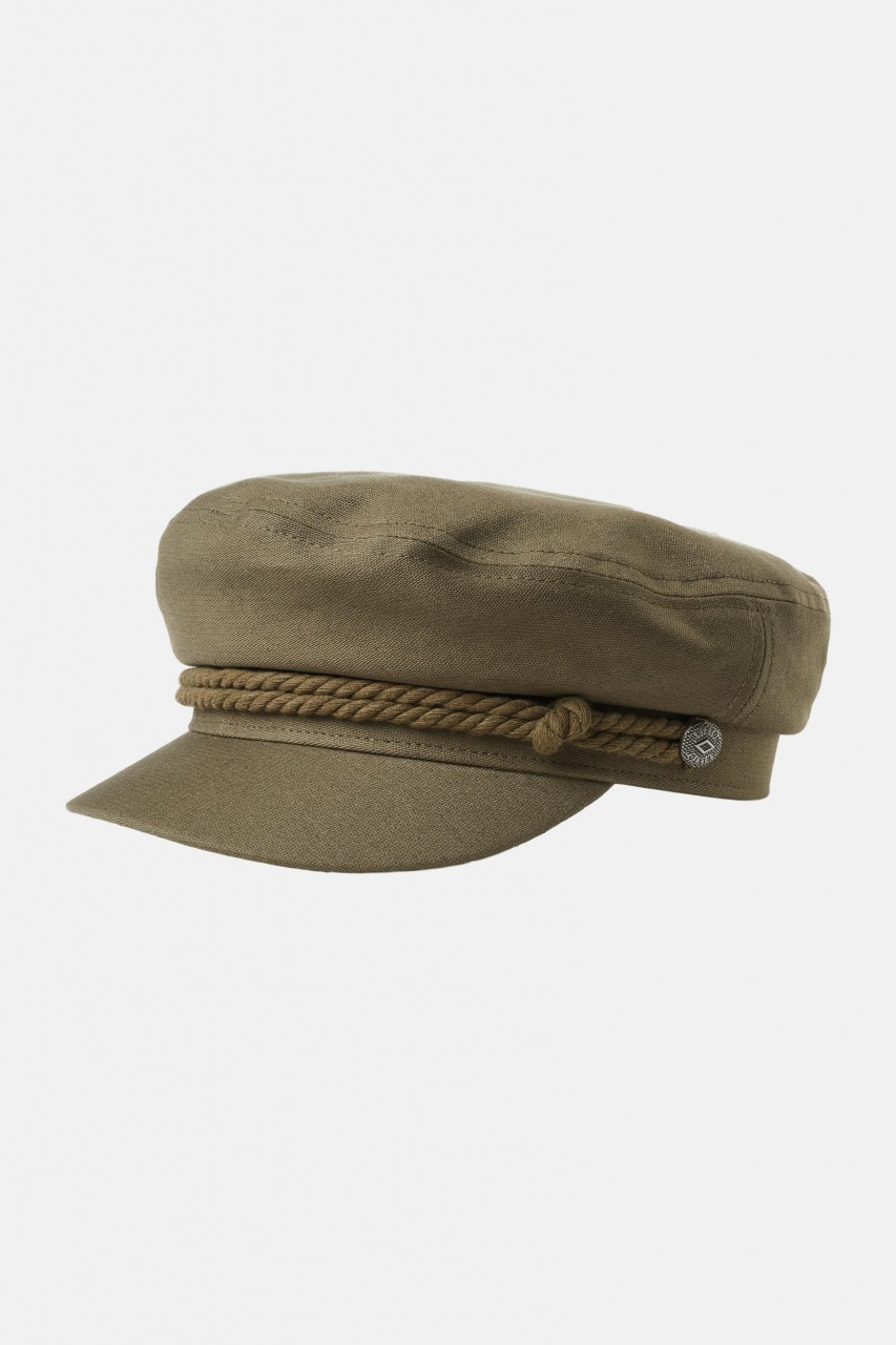 Brixton Fiddler Mütze Elbsegler Military Oliv Grün