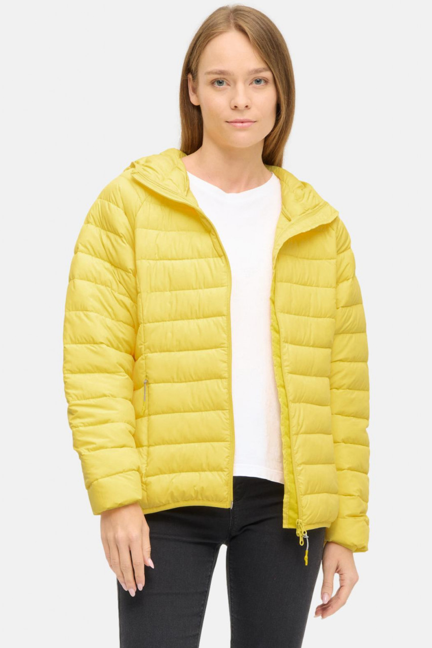 Derbe Damen Steppjacke Lightby Gelb Übergangsjacke