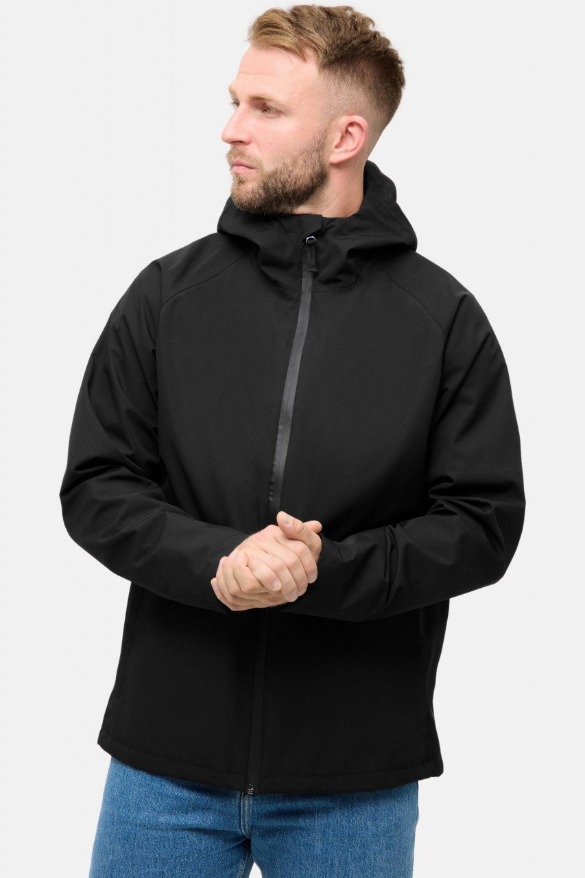 Derbe Übergangsjacke Deutby Herren Schwarz Wasserdicht