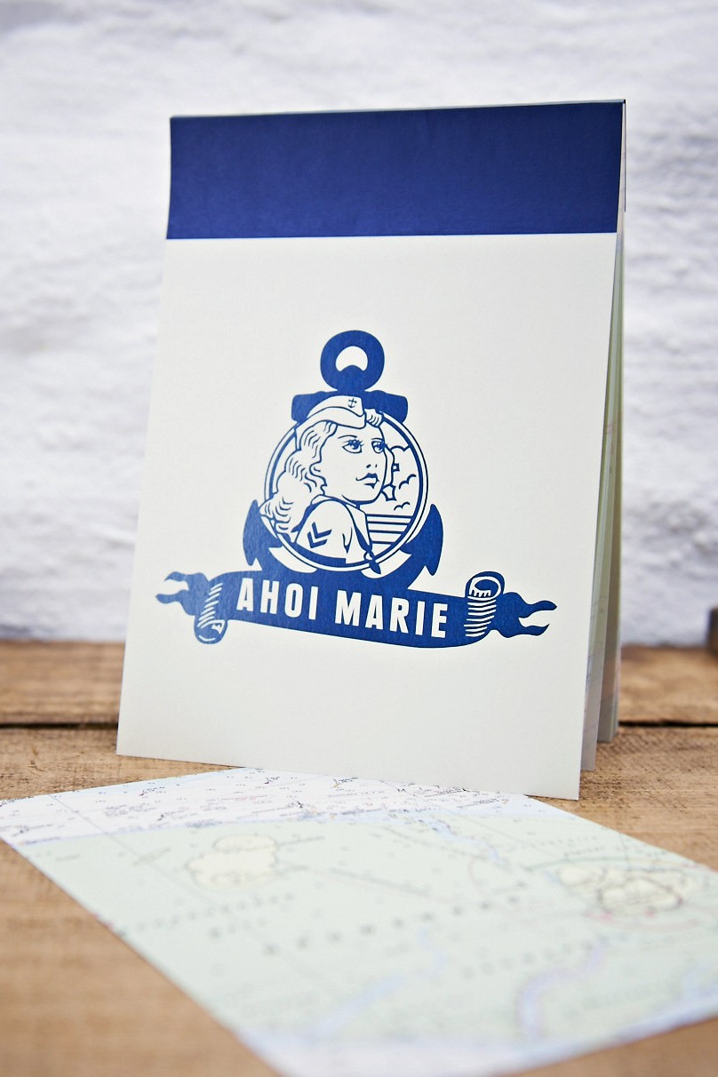 Ahoi Marie Notizblock Marie A5
