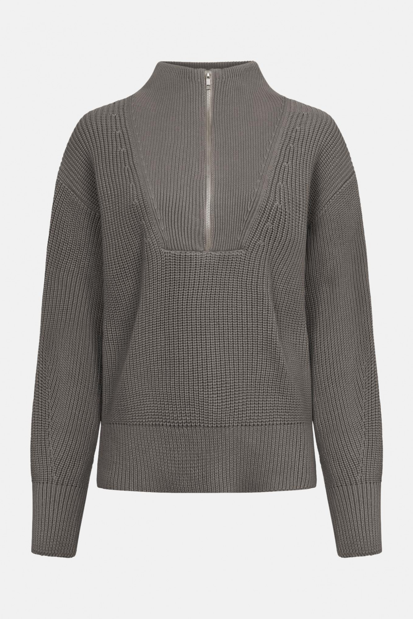 MELA Troyer KIMAYA Damen Braun Pullover Baumwolle GOTS Organic
