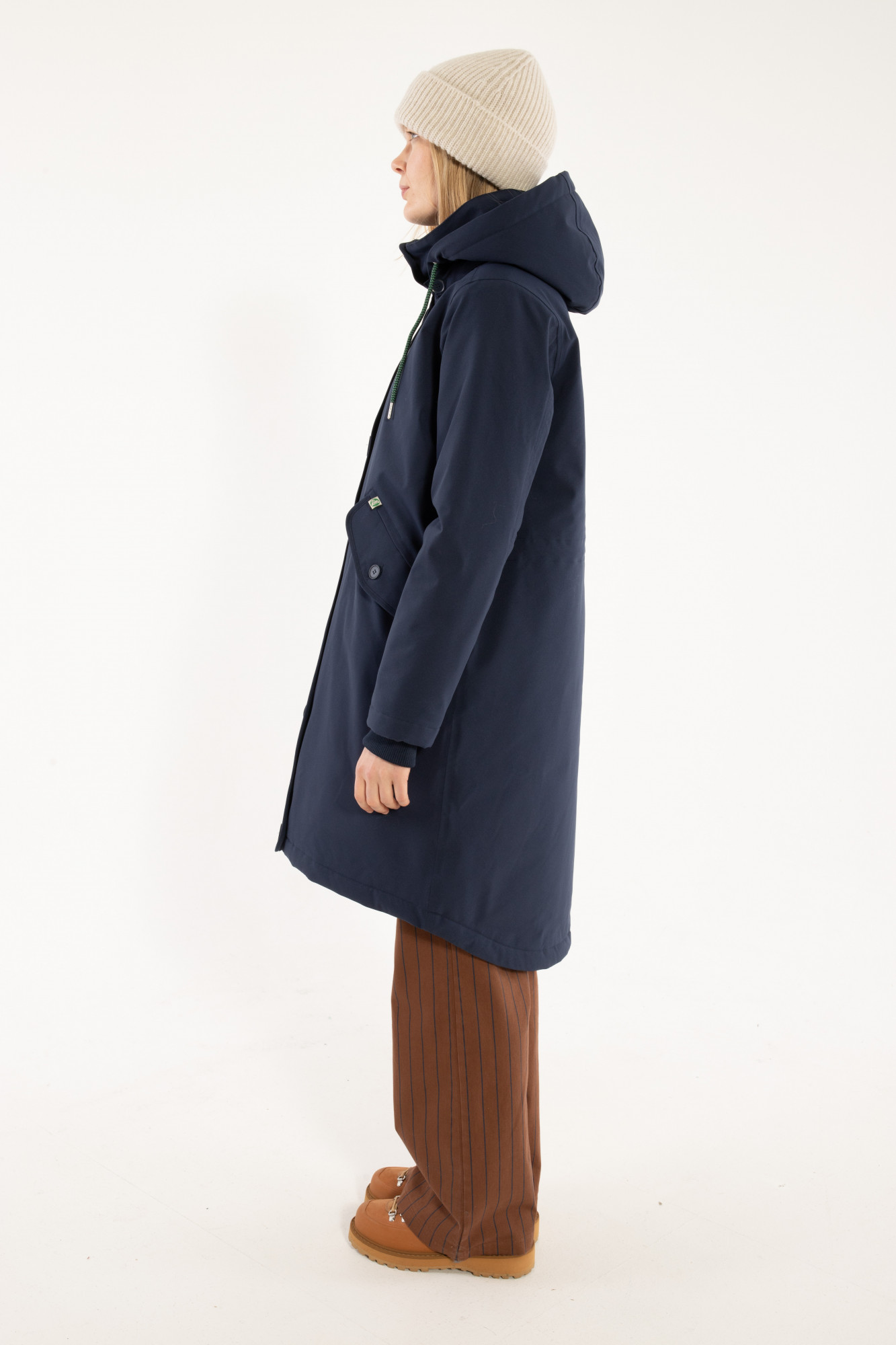 Danefae Wintermantel Danethy Damen Dunkelblau Parka