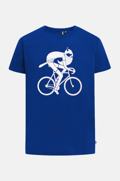 Danefae T-Shirt Danebasic Biking Herren Blau