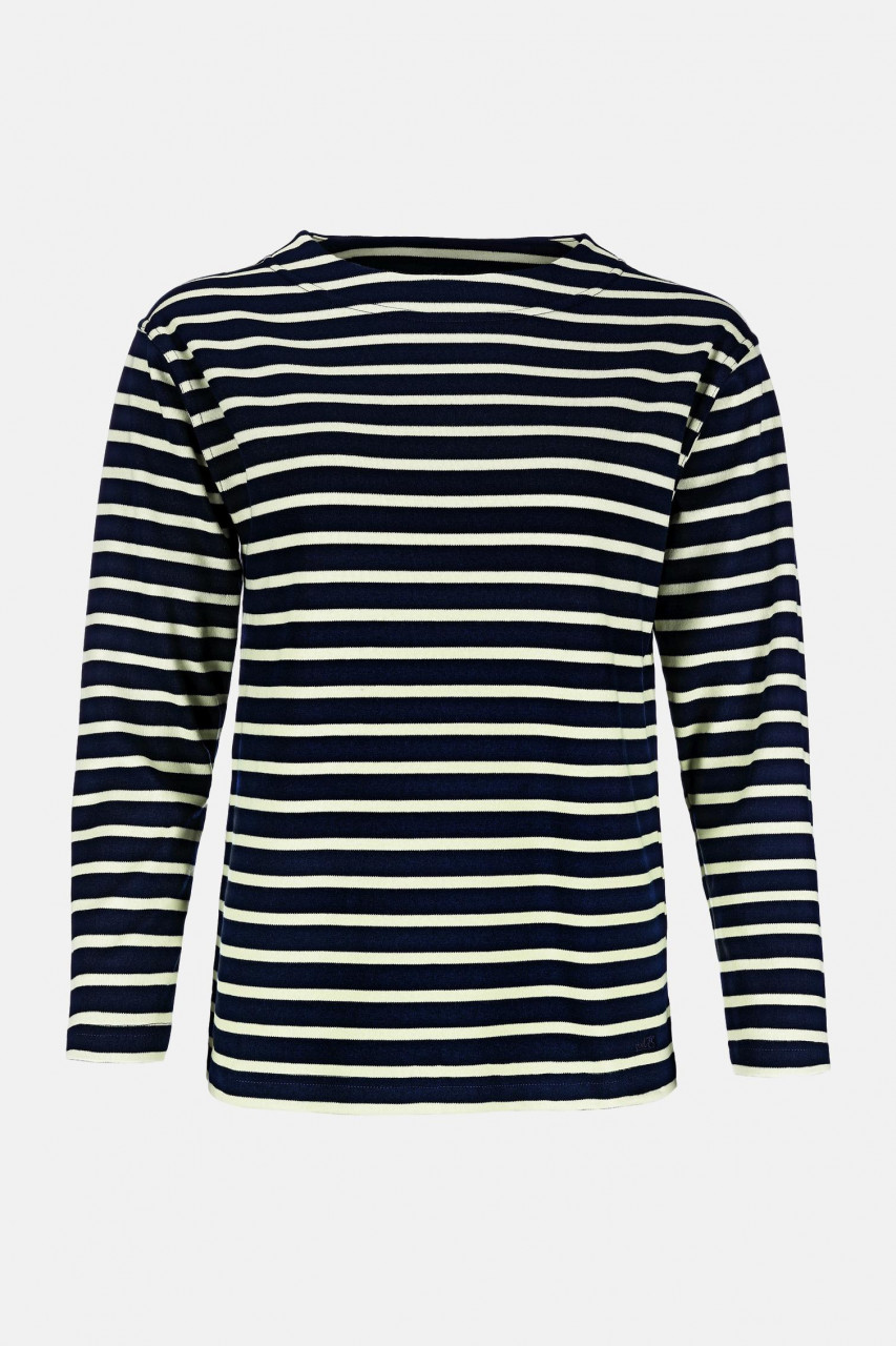 Streifenshirt Langarm Blau für Damen von modAS