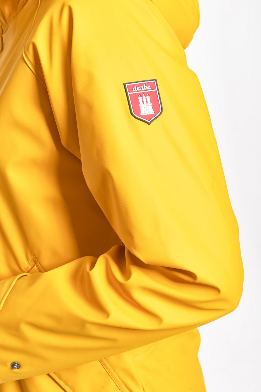 Derbe Friese Tidaholm Damen Regenjacke Friesennerz Gelb