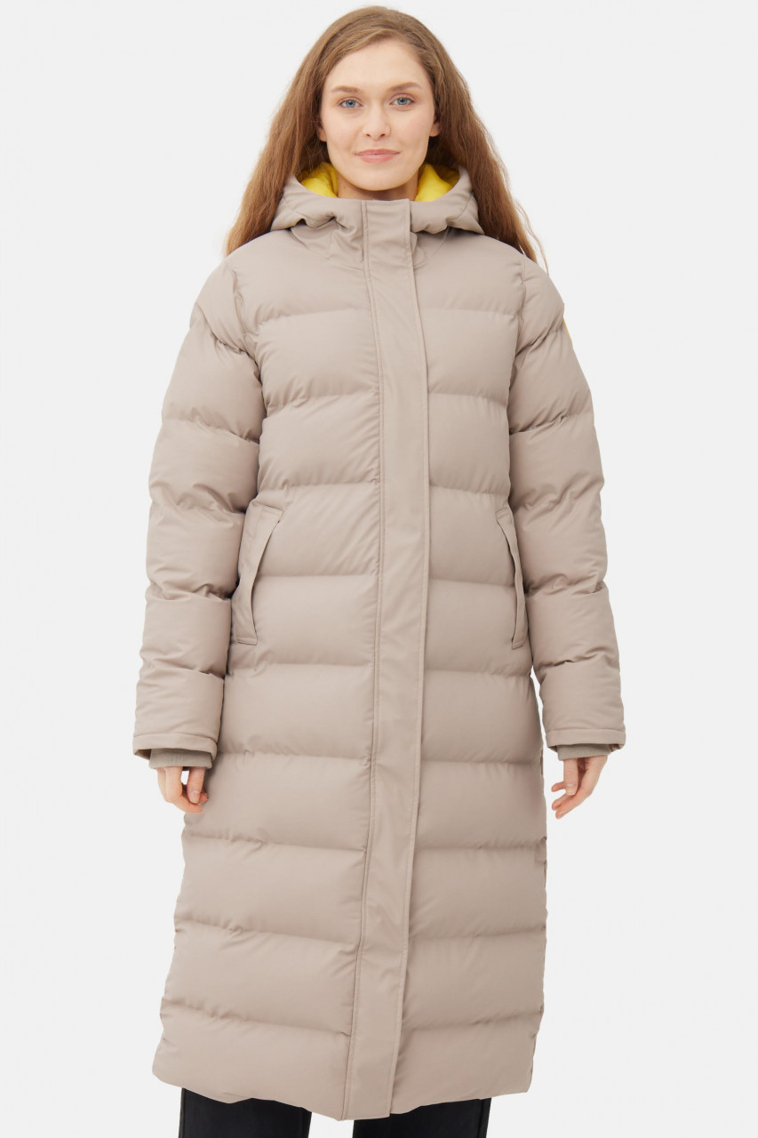 Derbe Wintermantel Interholm Damen Beige Puffer