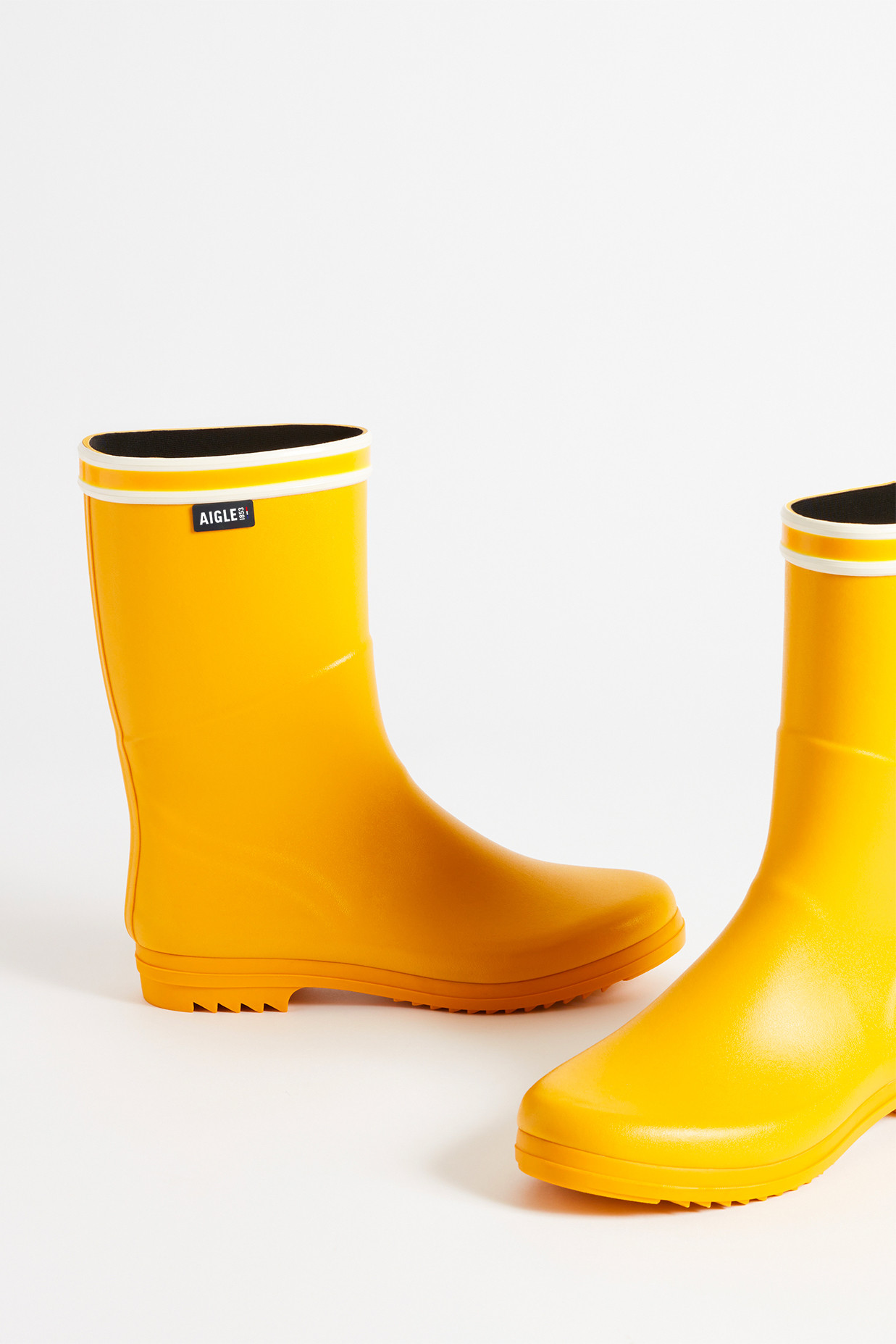 Aigle Gummistiefel Chanteboot Damen Gelb