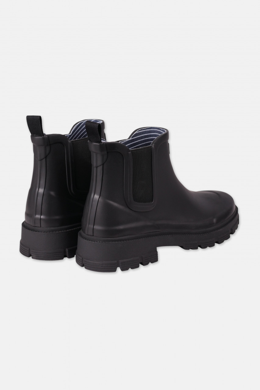 Artikelbild von einem Gummistiefel Schwarz der Marke derbe - Seitlich