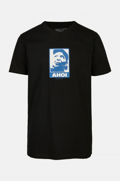 Cleptomanicx Herren T-Shirt Ahoi Schwarz Baumwolle Nachhaltig Cleptomanicx Herren T-Shirt Ahoi Schwarz Baumwolle Nachhaltig