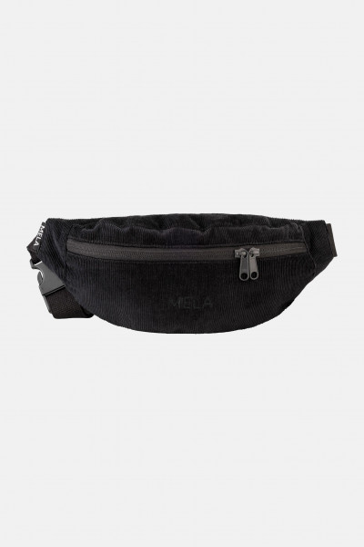 MELA Bauchtasche Bhavin Cord Schwarz