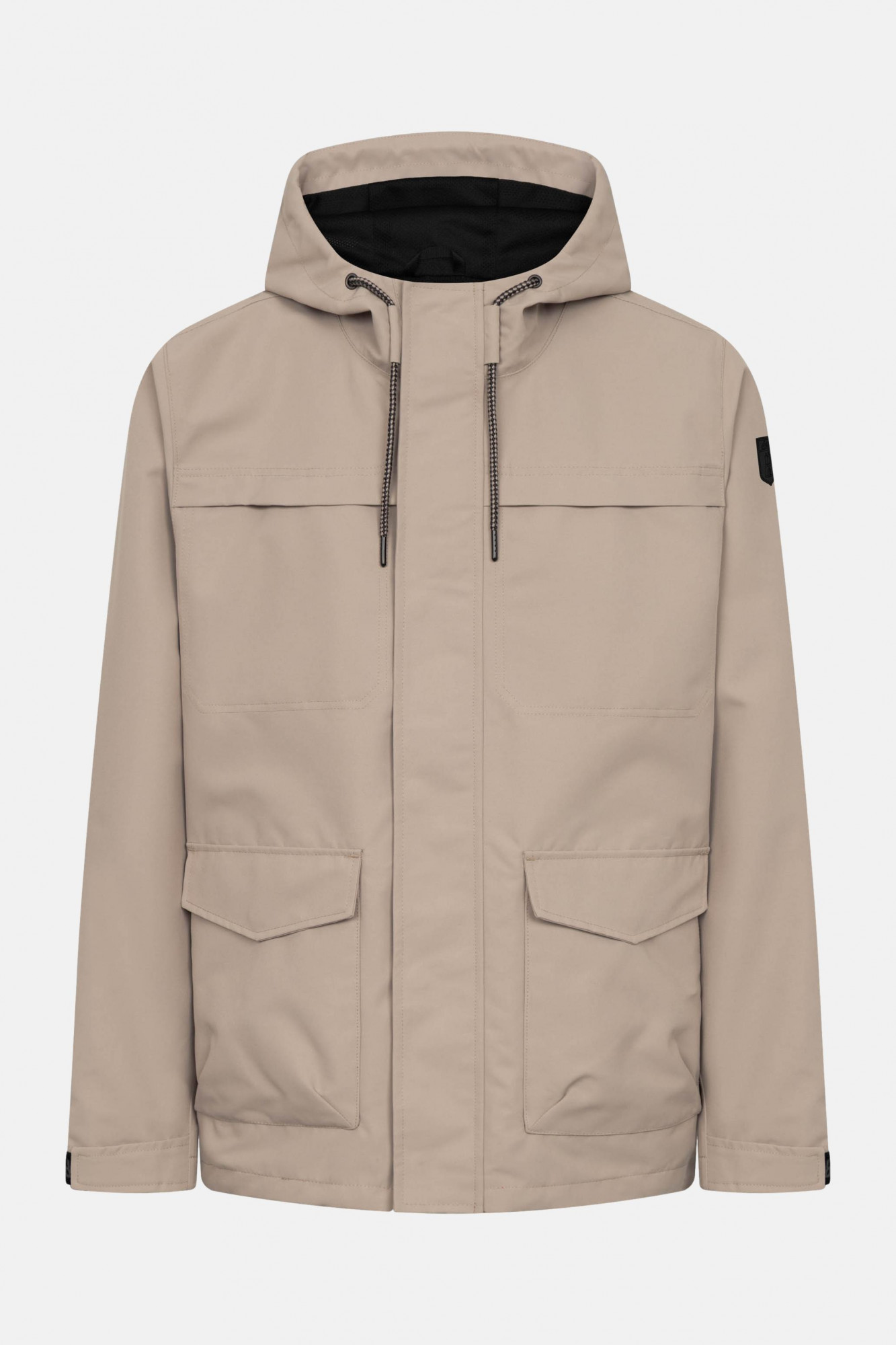 Derbe Regenjacke Phoeby Dog Herren Beige Hundejacke