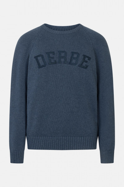 Derbe Unisex Strickpullover Dunkelblau
