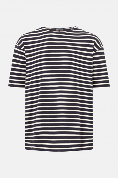 T-Shirt Doelan Marine Natur Gestreift für Herren von Armor Lux