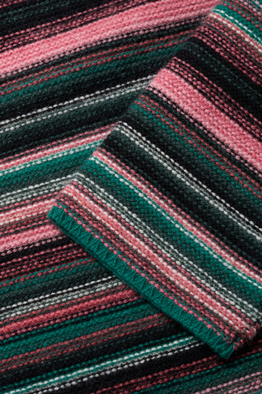 Seasalt Cornwall Pullover Fruity Damen Oliv Grün Orange Beige Gestreift