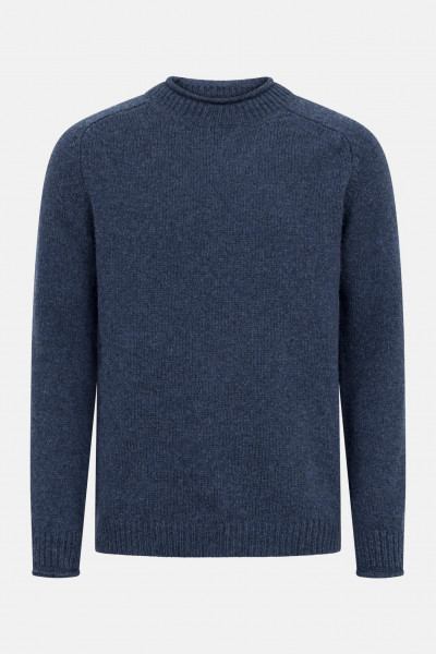 Pullover Saddle Blau für Herren von Fisherman out of Ireland