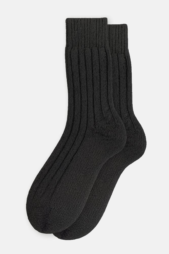 Socken Schafwollsocke Schwarz für Unisex von Leuchtfeuer