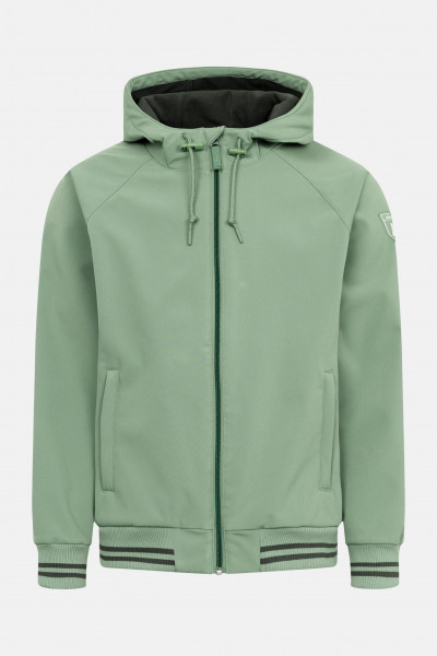 Softshelljacke Helgoby Grün für Herren von derbe