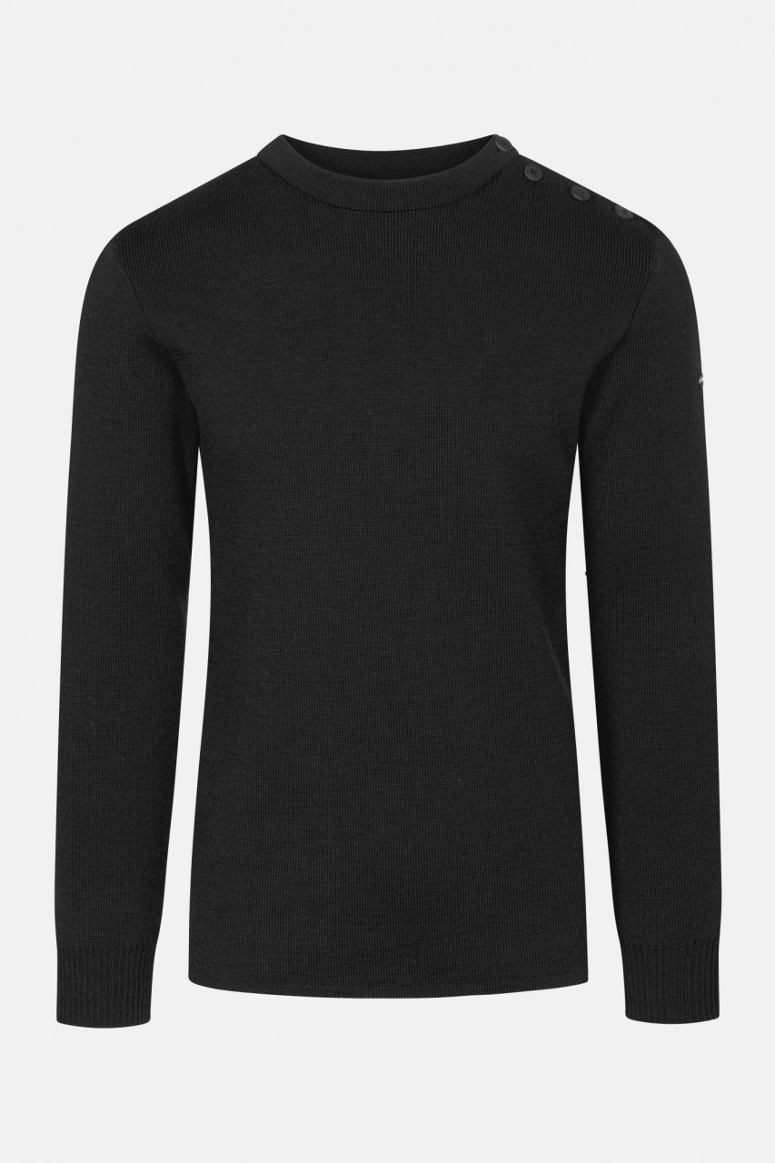 Armor Lux Herren Pullover Fouesnant Schwarz