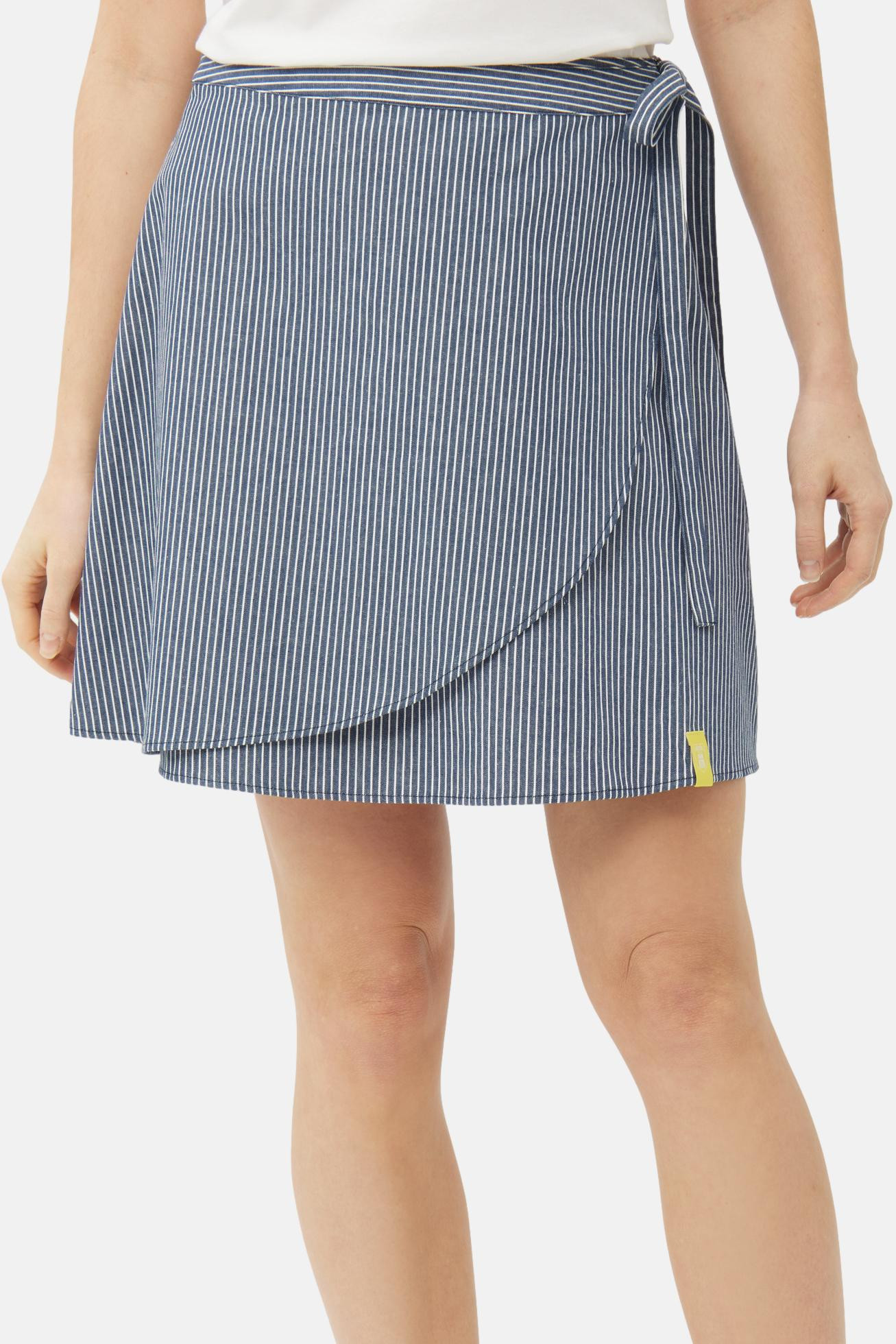 Derbe Wickelrock Fishers Rock Damen Weiß Blau