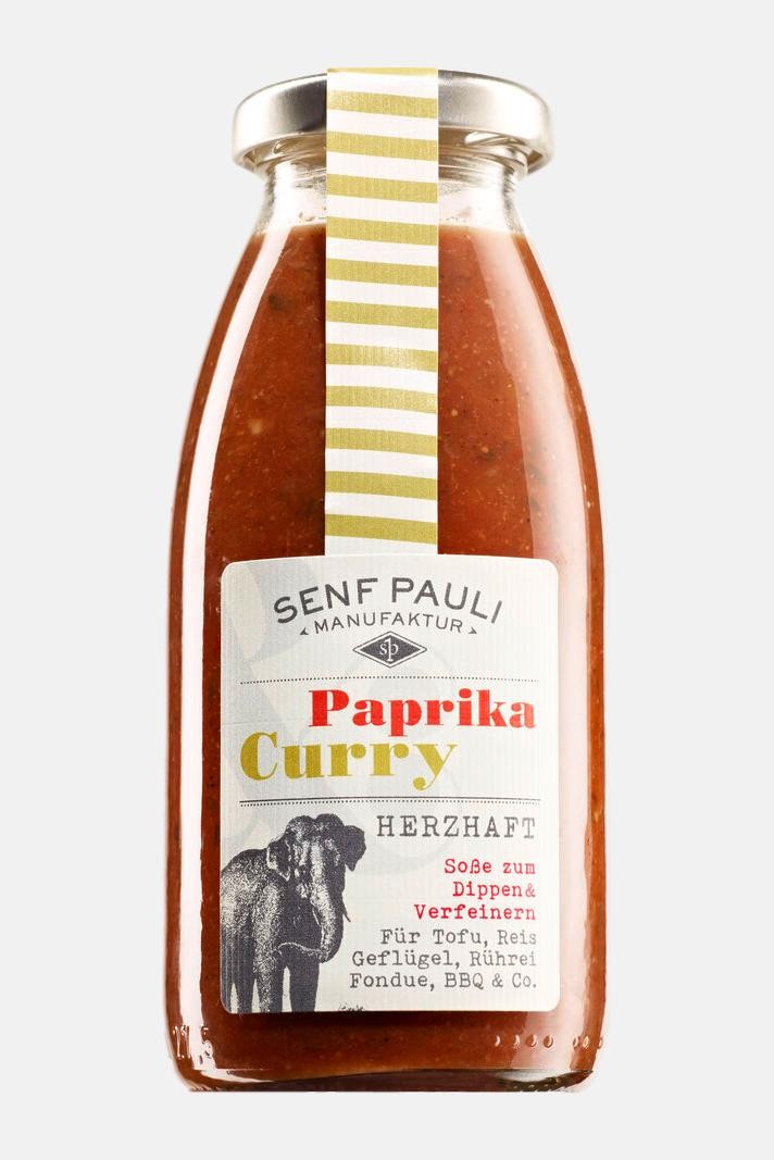 Senf Pauli - Soße Paprika Curry