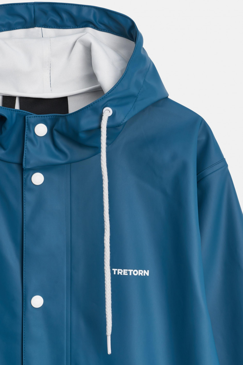 Tretorn Regenjacke Wings Rainjacket Unisex Legion Blue Petrol Türkis