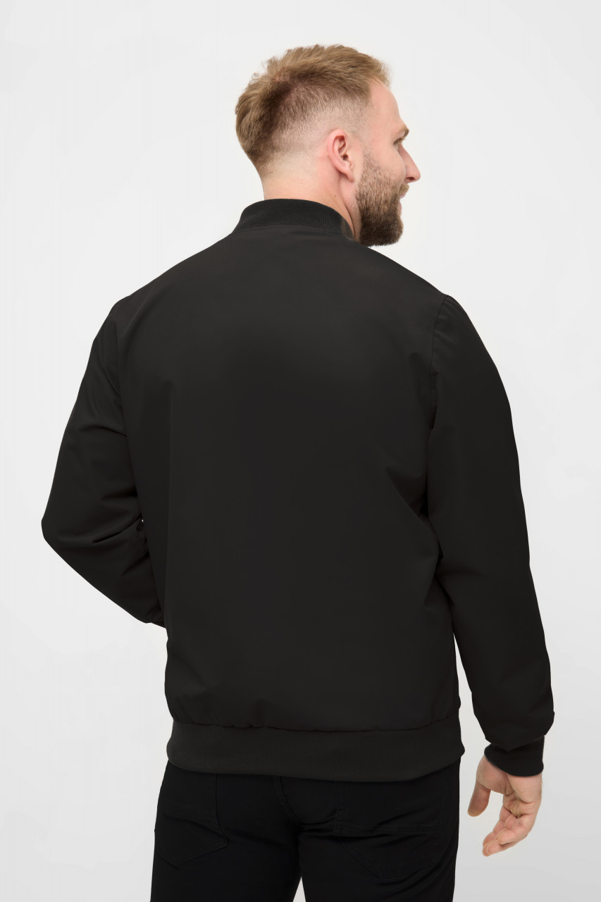 Derbe Übergangsjacke Blousby Herren Schwarz Wasserdicht