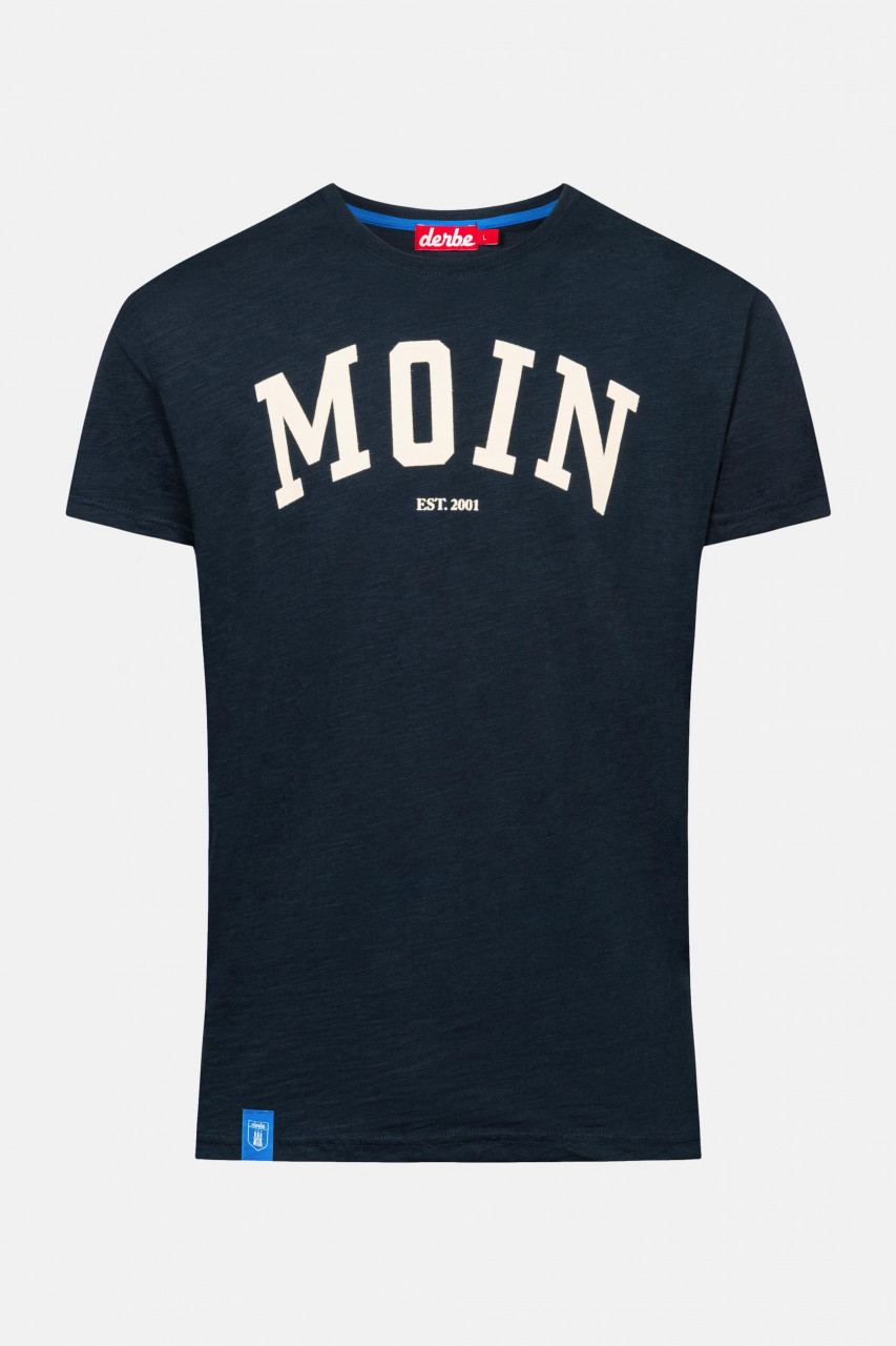 Derbe Moin Herren T-Shirt Navy Dunkelblau