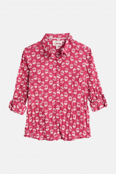 Seasalt Cornwall Larissa Damen Bluse Pink Blumen Seasalt Cornwall Larissa Damen Bluse Pink Blumen