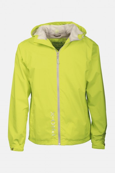 Herren Regenjacke Flash Neon-Gelb Pro-X