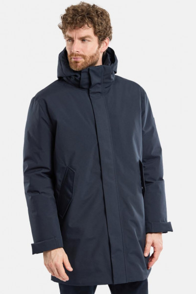 Armor Lux Parka Collab Herren Winterjacke Dunkelblau Marine
