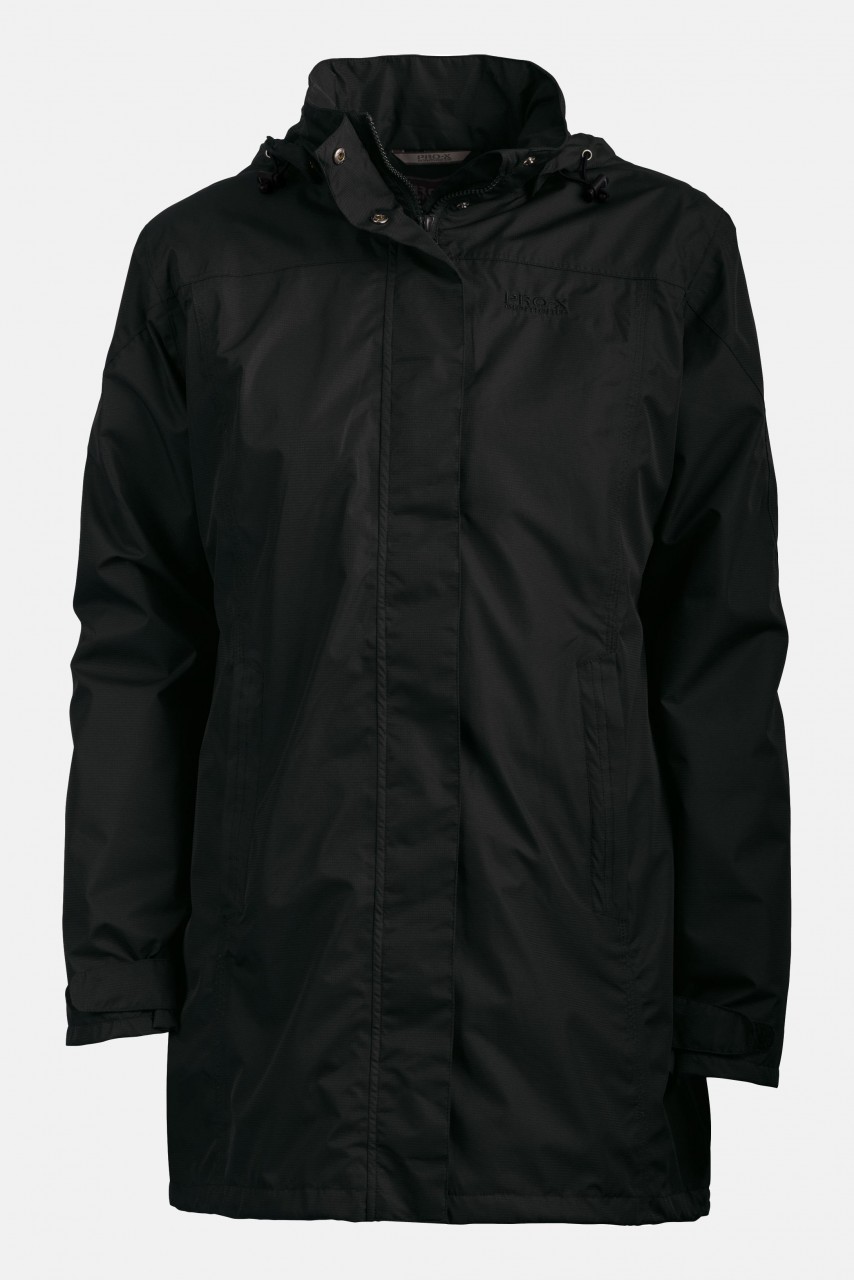 Damen Outdoor-Mantel Jenna, Schwarz