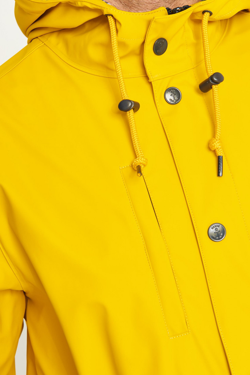 Derbe Passby Fisher Yellow Gelb Herren Regenjacke Friesennerz