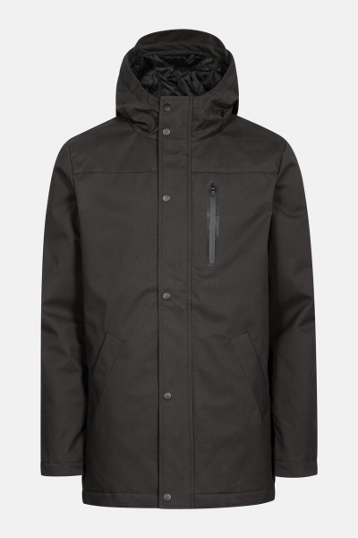 RVLT Revolution Outdoor Parka Grey Herren Winterjacke Dunkelgrau Anthrazit 7443