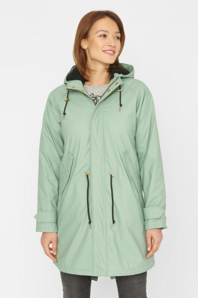 kk Derbe Friese Tidaholm Damen Regenjacke Friesennerz Lily Pad Grün Derbe Friese Tidaholm Damen Regenjacke Friesennerz Lily Pad Grün