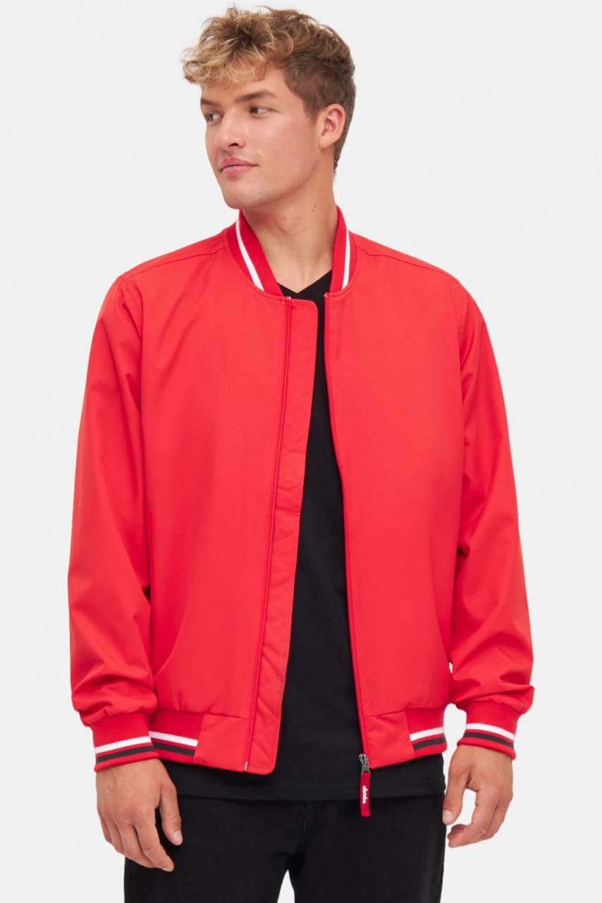 Derbe Bomberjacke Blousby Sport Herren Rot
