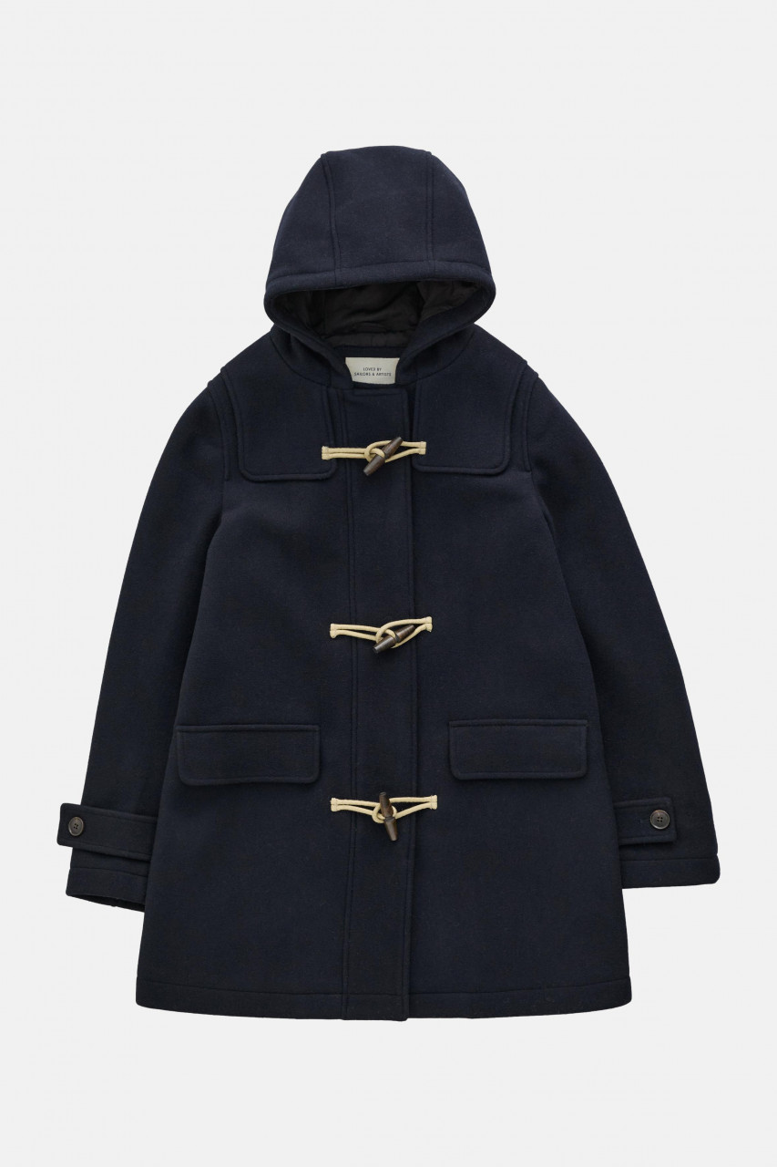 Seasalt Cornwall Dufflecoat Cardinham Damen Blau Übergangsjacke