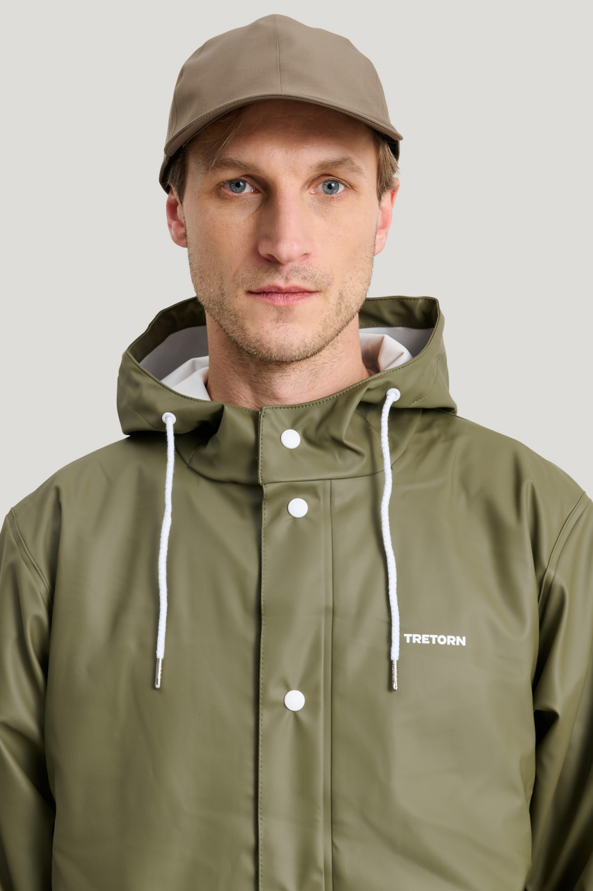 Tretorn Wings Regenjacke Unisex Hell Oliv Grün
