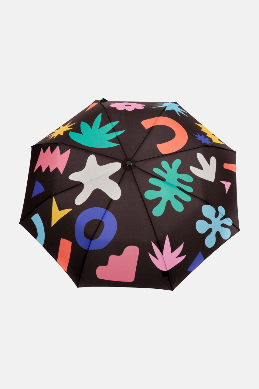 Original Duckhead Regenschirm Schwarz Rot Türkis