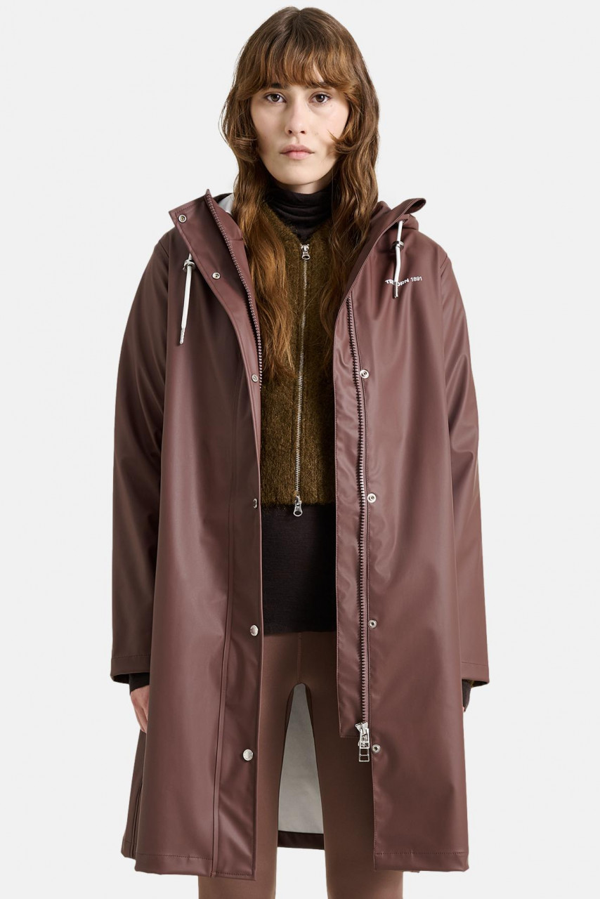 Regenjacke Schwarz WINGS A-SHAPED RAIN COAT von Tretorn - Frau
