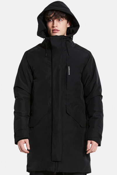 Didriksons Kenny Herren WinterParka Black Schwarz