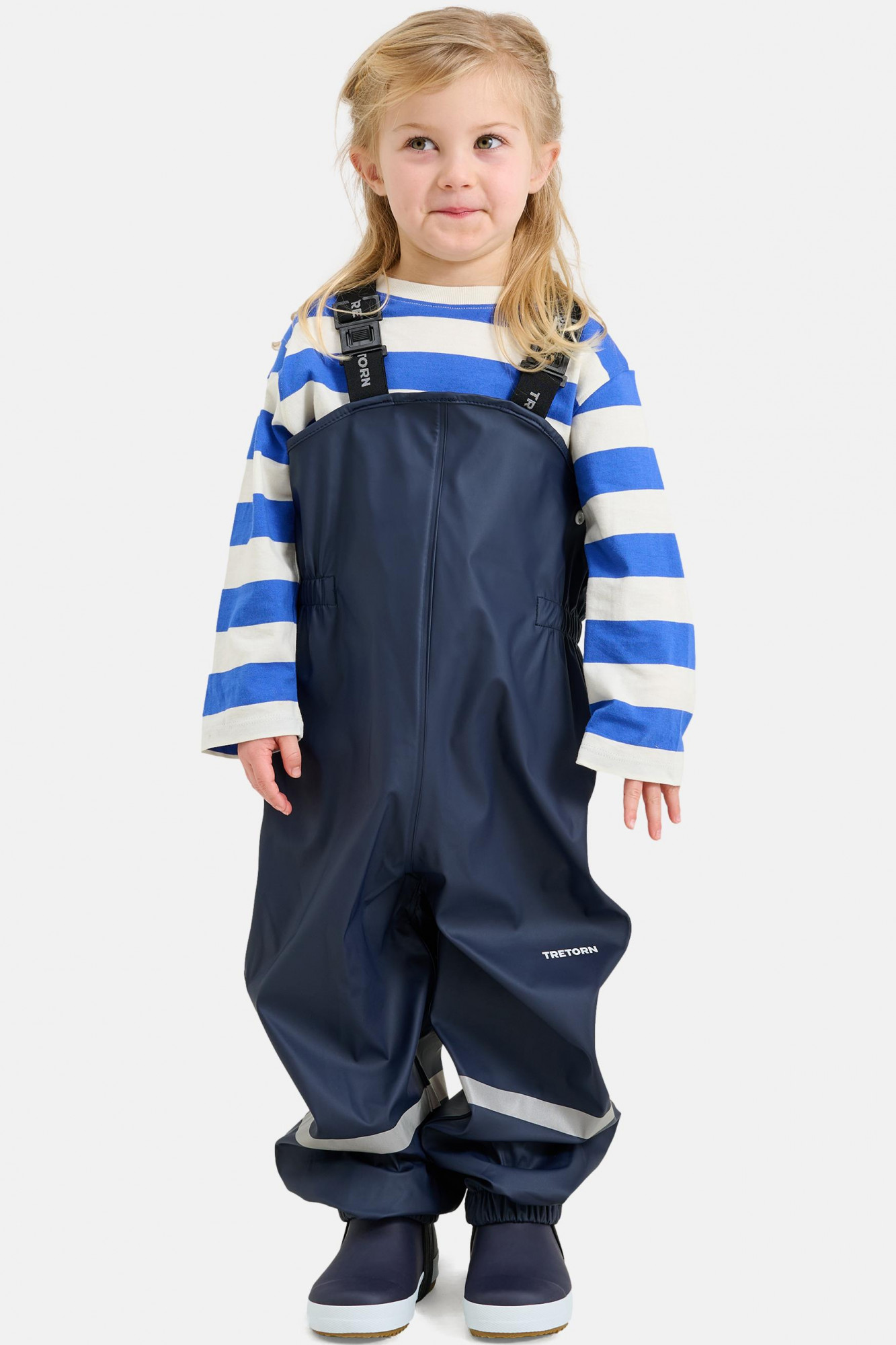 Tretorn Kinder Regenhose Kids Wings High Rainpants Navy Dunkelblau