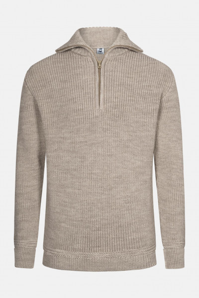 Troyer Herren Wolle Beige