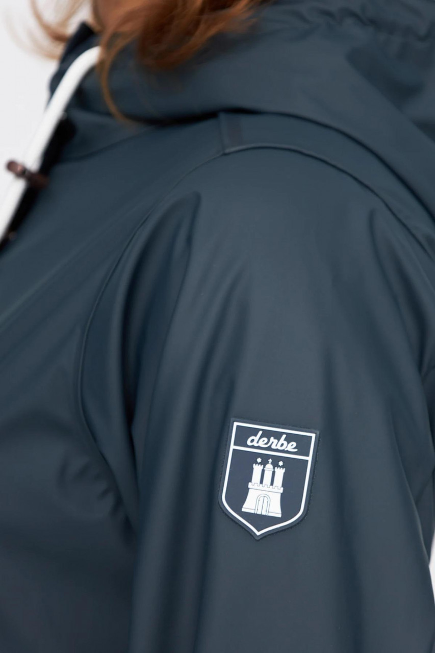 Derbe Pensby Fisher Navy Damen Regenjacke Blau