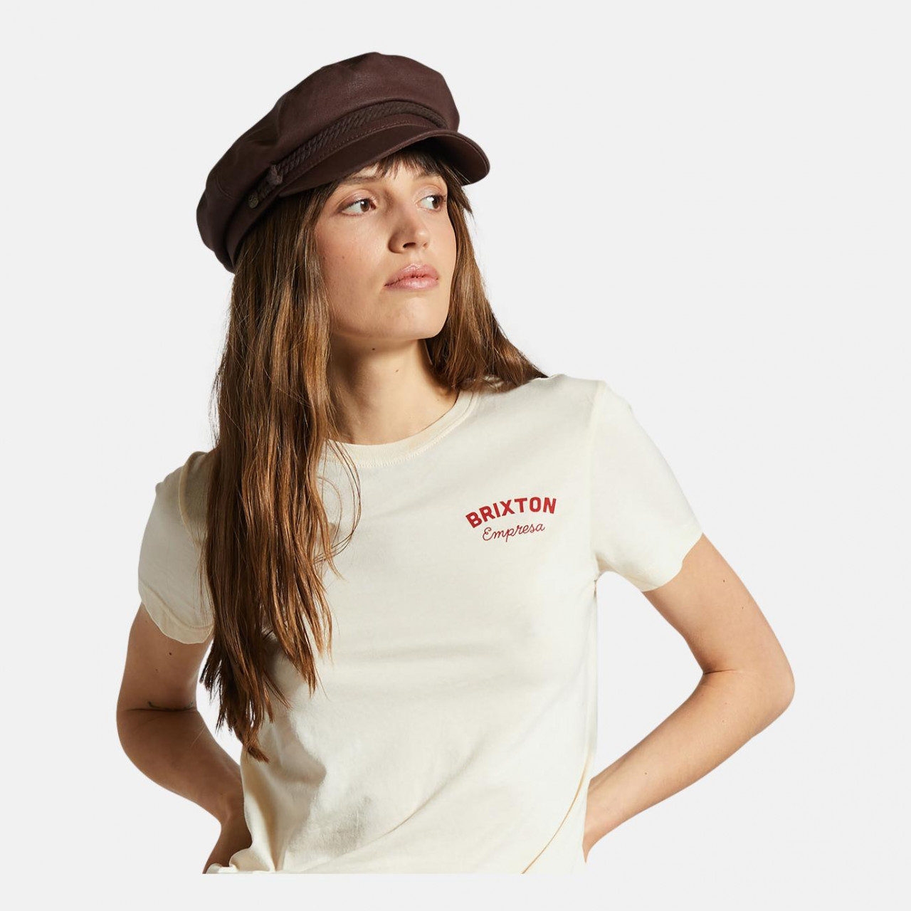 Brixton Fiddler Cap Elbsegler Braun Sepia | Hanseheld.de 