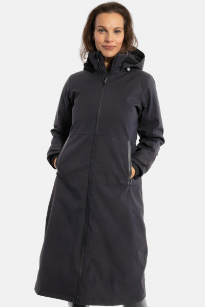 Danefae Danesandur Winter Coat Damen Wintermantel Black Schwarz