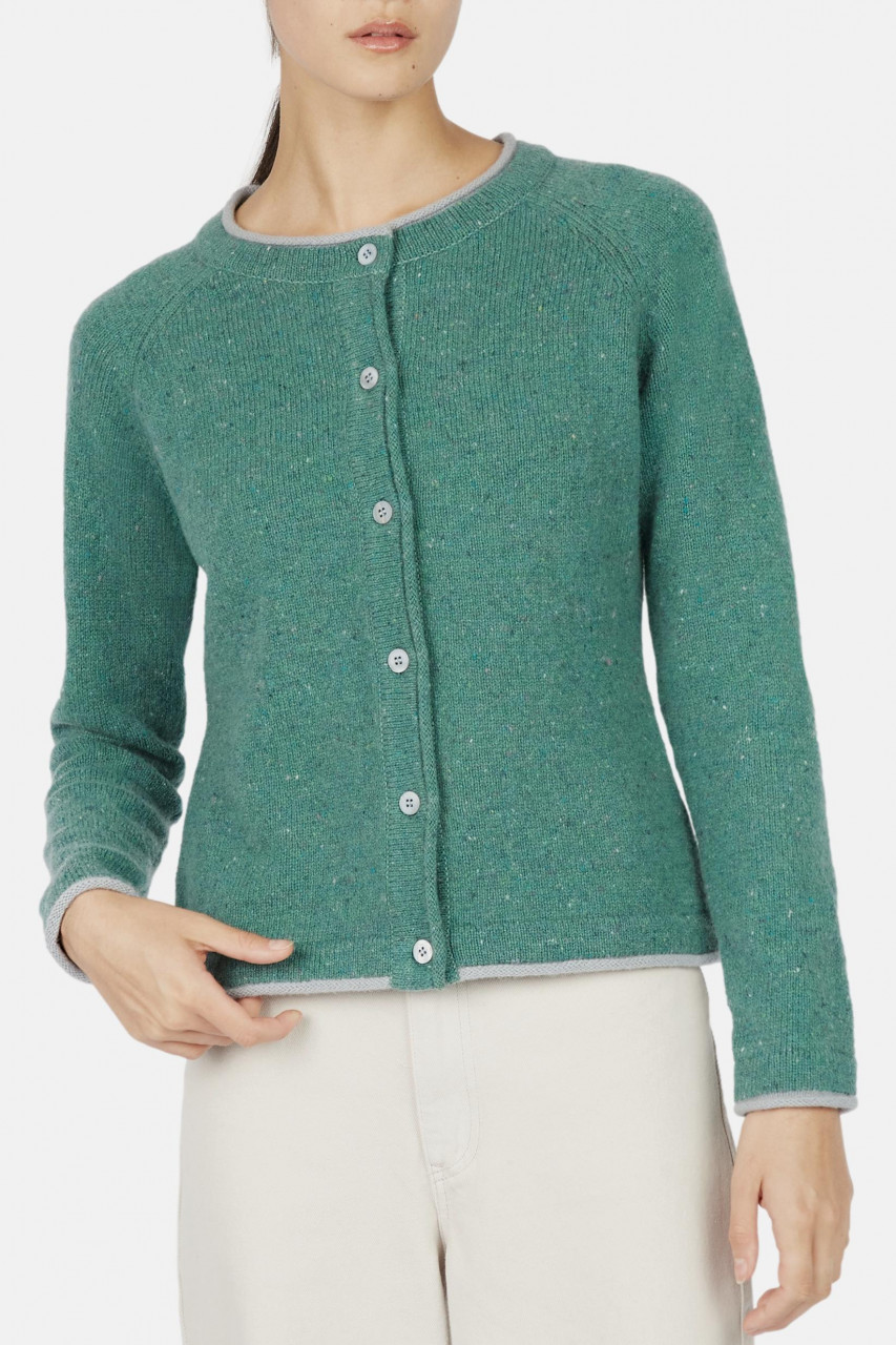 IrelandsEye Strickjacke türkis  - Model