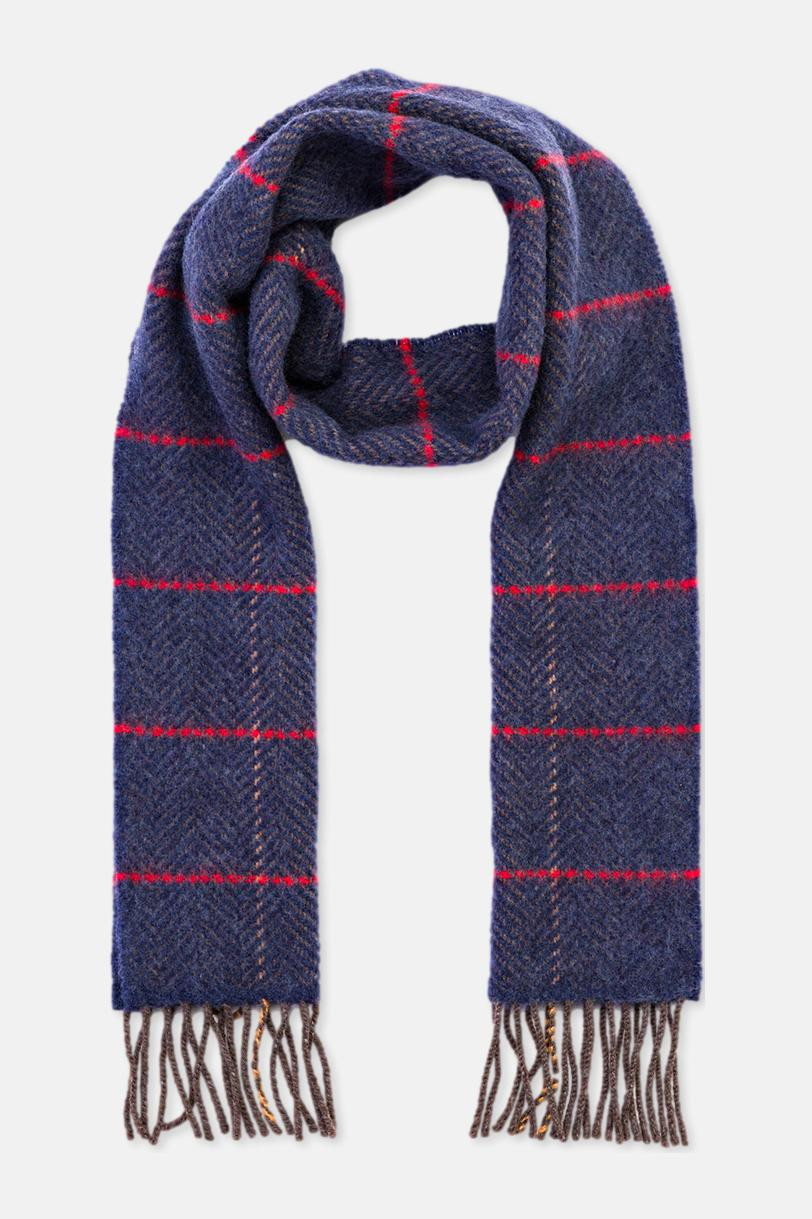 Schal Irish Blau für Unisex von John Hanly