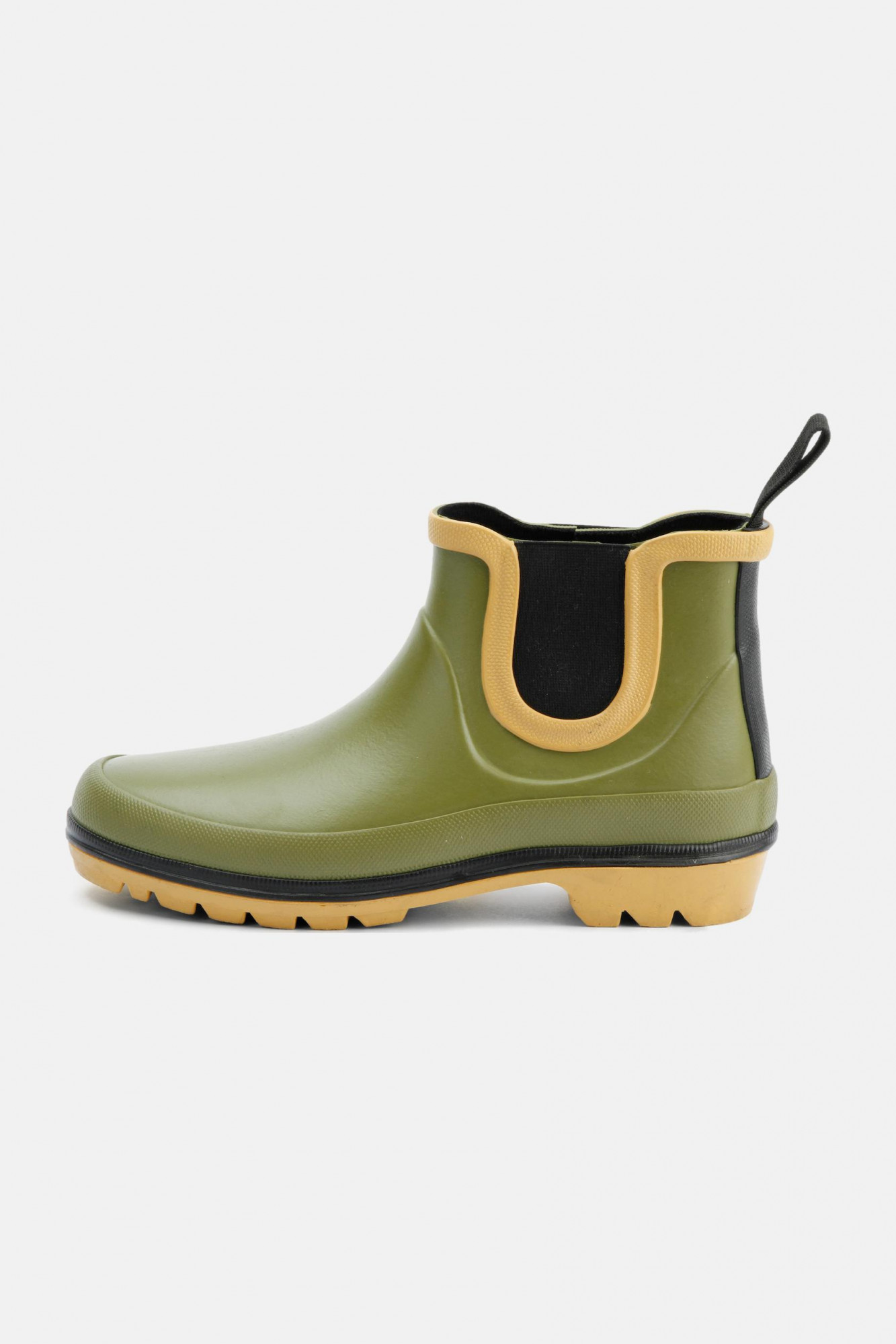 Grand Step Shoes Vickie Multi Gummistiefel Oliv Grün Halbhoch Gummischuhe