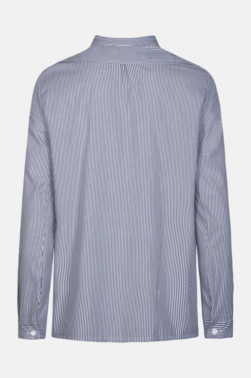 Fischerhemd Hell Grau-Blau