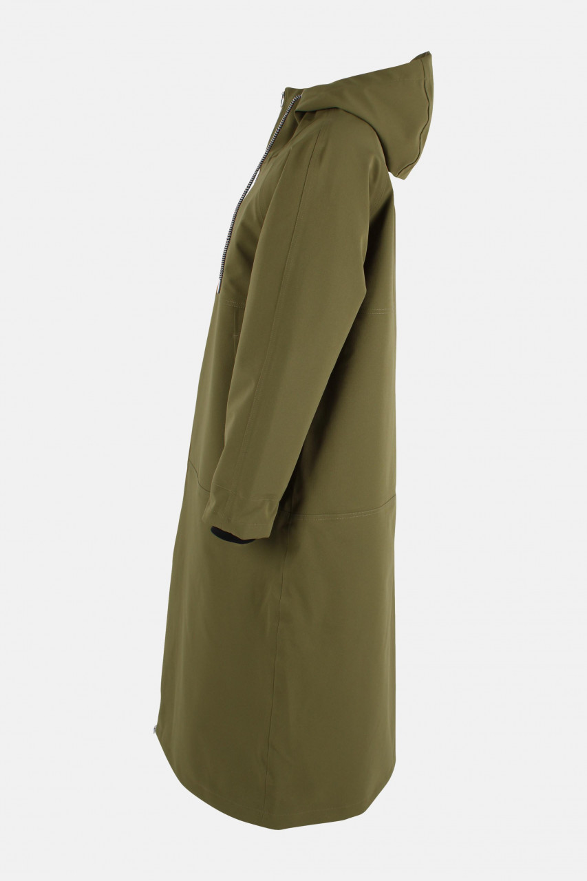 Danefae Wintermantel Daneroyal Damen Oliv Grün Regenjacke Steppjacke